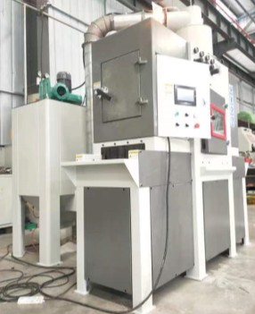 全自動(dòng)無塵噴砂機(jī):提升工業(yè)生產(chǎn)效率的利器 全自動(dòng)無塵噴砂機(jī):提升工業(yè)生產(chǎn)效率的利器
